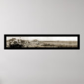 Long Beach Pier CA Photo 1907 Poster (Voorkant)