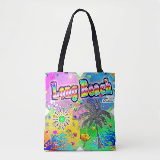 Long Beach Quadro Seasons Canvas tas (Voorkant)