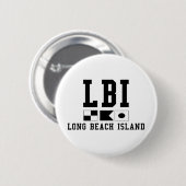 Long Beach Ronde Button 5,7 Cm (Voorkant /achterkant)