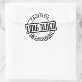 Long Beach Ronde Sticker (Tas)