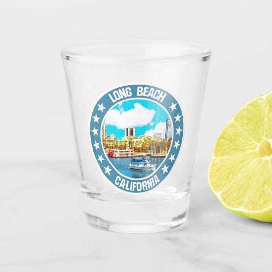 Long Beach Shot Glas (Voorkant)