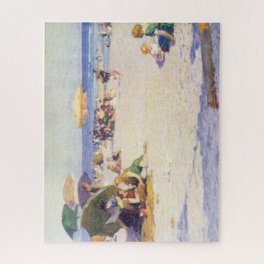 Long Beach (staat New York) (door E.H. Potthast) Legpuzzel (Verticaal)