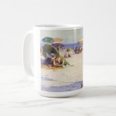 Long Beach (staat New York) Koffiemok (Voorkant links)