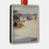 Long Beach (staat New York) Metalen Ornament (Rechts)