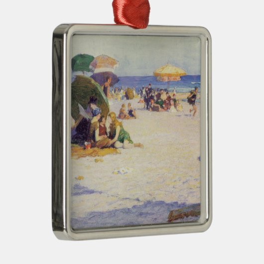 Long Beach (staat New York) Metalen Ornament (Rechts)