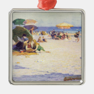 Long Beach (staat New York) Metalen Ornament