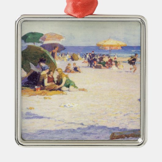 Long Beach (staat New York) Metalen Ornament (Voorkant)