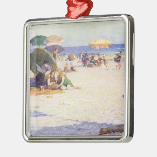 Long Beach (staat New York) Metalen Ornament (Links)