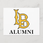 Long Beach State Alumni Briefkaart (Voorkant)