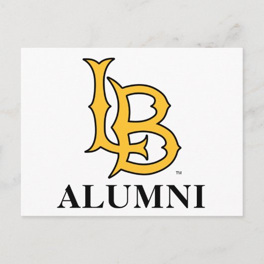 Long Beach State Alumni Briefkaart (Voorkant)