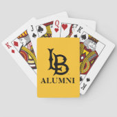 Long Beach State Alumni Pokerkaarten (Achterkant)