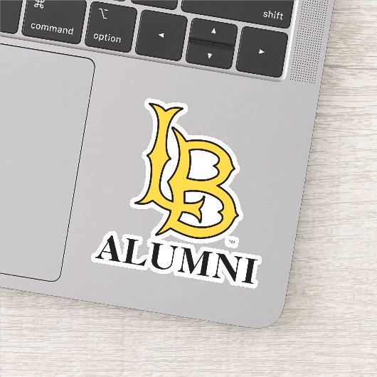 Long Beach State Alumni Sticker (Detail)