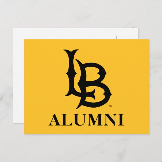 Long Beach State Alumni Uitnodiging Briefkaart (Voorkant / Achterkant)