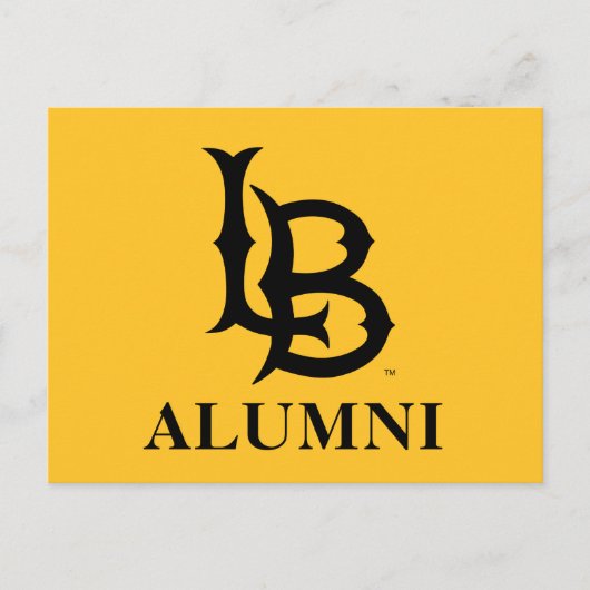 Long Beach State Alumni Uitnodiging Briefkaart (Voorkant)