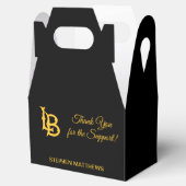 Long Beach State Logo Afstuderen Bedankdoosjes (Geopend)