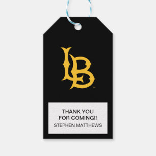 Long Beach State Logo Afstuderen Cadeaulabel
