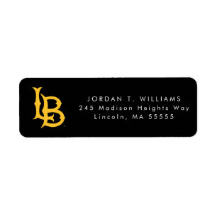 Long Beach State Logo Afstuderen Etiket