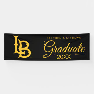 Long Beach State Logo Afstuderen Spandoek