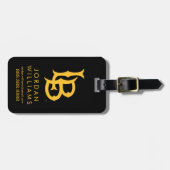 Long Beach State Logo Bagagelabel (Voorkant horizontaal)