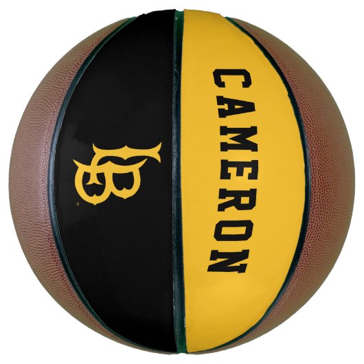 Long Beach State Logo Basketbal (Verticaal)