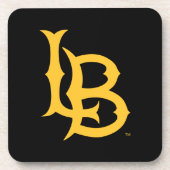 Long Beach State Logo Bier Onderzetter (Voorkant)