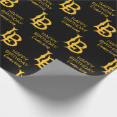 Long Beach State Logo Cadeaupapier (Hoek)