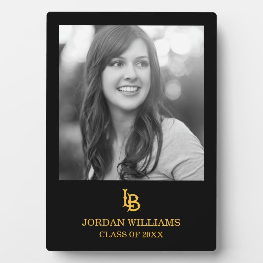 Long Beach State Logo Fotoplaat (voorkant)