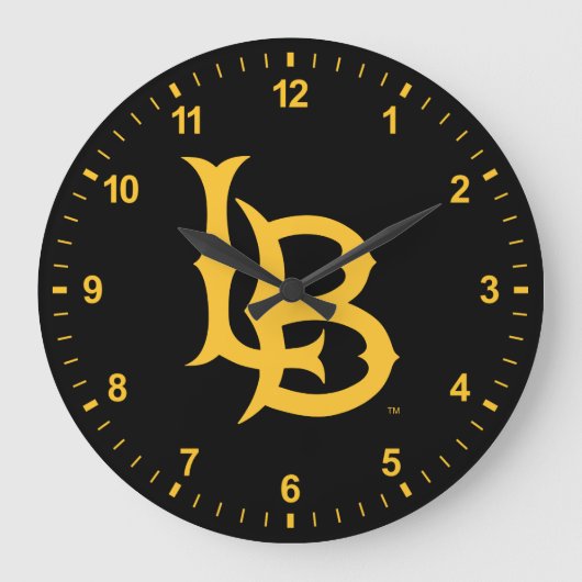 Long Beach State Logo Grote Klok (Voorkant)