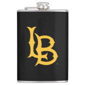 Long Beach State Logo Heupfles (Voorkant)