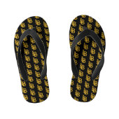Long Beach State Logo Kinder Teenslippers (Voetbed)