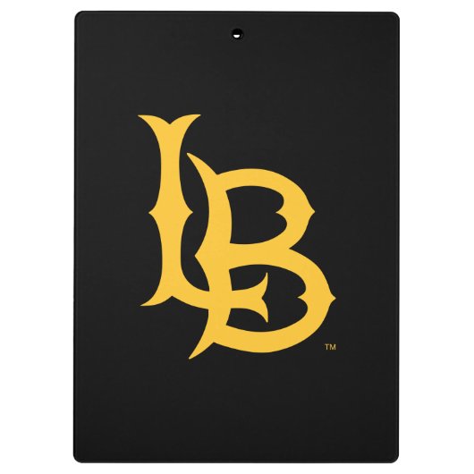 Long Beach State Logo Klembord (Achterkant)