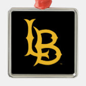 Long Beach State Logo Metalen Ornament (Voorkant)
