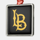 Long Beach State Logo Metalen Ornament (Links)