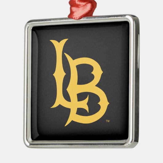 Long Beach State Logo Metalen Ornament (Links)