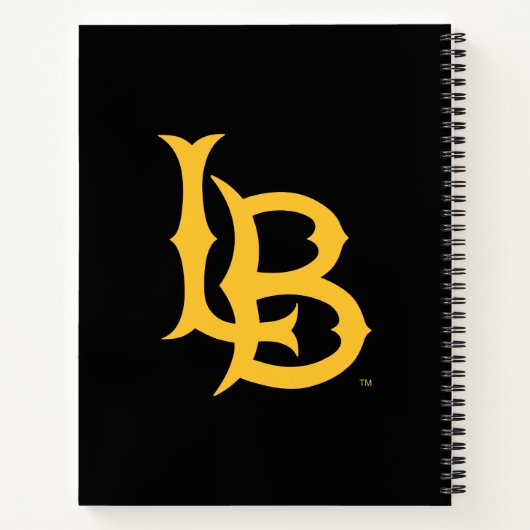Long Beach State Logo Notitieboek (Achterkant)