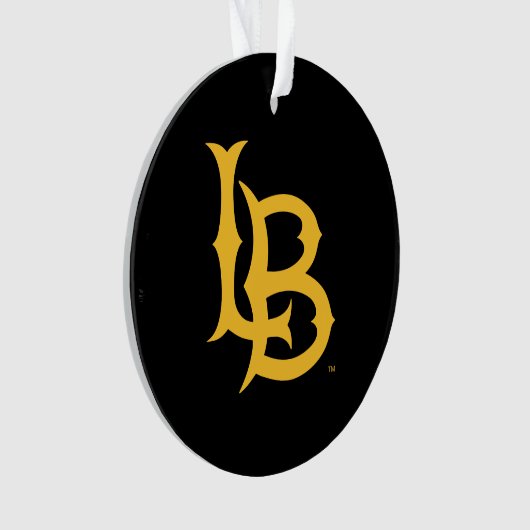 Long Beach State Logo Ornament (voorkant)