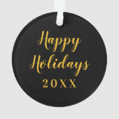 Long Beach State Logo Ornament (achterkant)