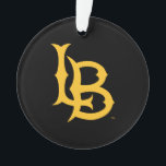 Long Beach State Logo Ornament<br><div class="desc">Bekijk deze Californische State University Long Beach design! Show van je Californische State Pride met deze nieuwe universitaire producten. Dit zijn de perfecte cadeautjes voor de Long Beach student, alumni, familie, vriend of fan in je leven. Al deze Zazzle producten zijn aanpasbaar met jouw naam, klassenjaar of club. Lange strand!...</div>