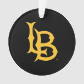 Long Beach State Logo Ornament (voorkant)