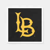 Long Beach State Logo Servet (Voorkant)