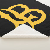 Long Beach State Logo Sherpa Deken (3/4)