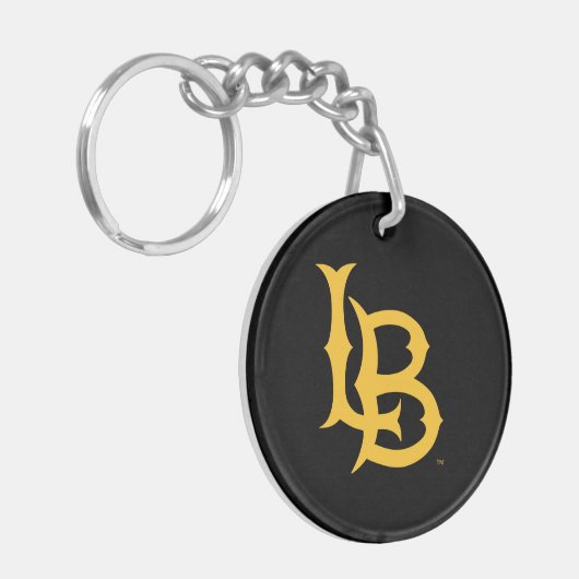 Long Beach State Logo Sleutelhanger (Voorkant Links)