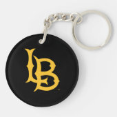 Long Beach State Logo Sleutelhanger (Achterkant)