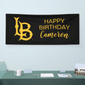 Long Beach State Logo Spandoek (Beurs)