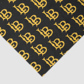 Long Beach State Logo Tissuepapier (Detail)