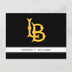 Long Beach State Logo Uitnodiging Briefkaart