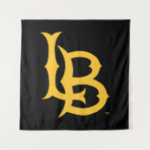Long Beach State Logo Wandkleed (Voorkant)
