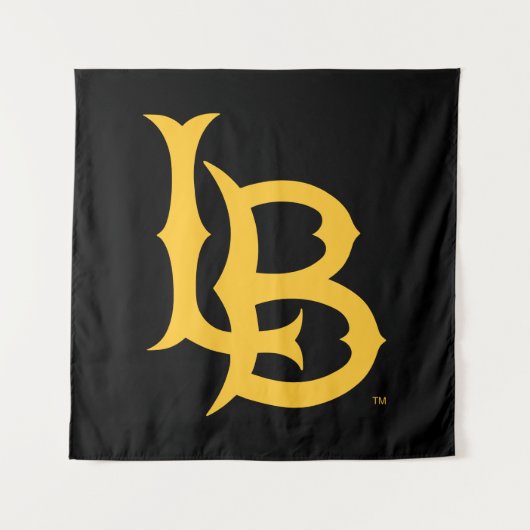 Long Beach State Logo Wandkleed (Voorkant)