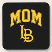 Long Beach State mama Bier Onderzetter (Voorkant)