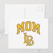 Long Beach State mama Briefkaart (Voorkant / Achterkant)